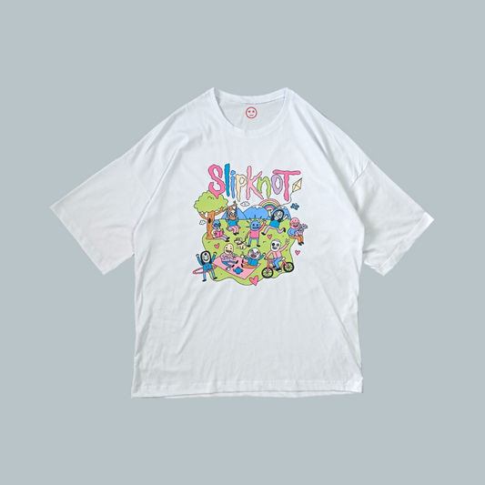Camiseta Oversize - Slipknot Cute