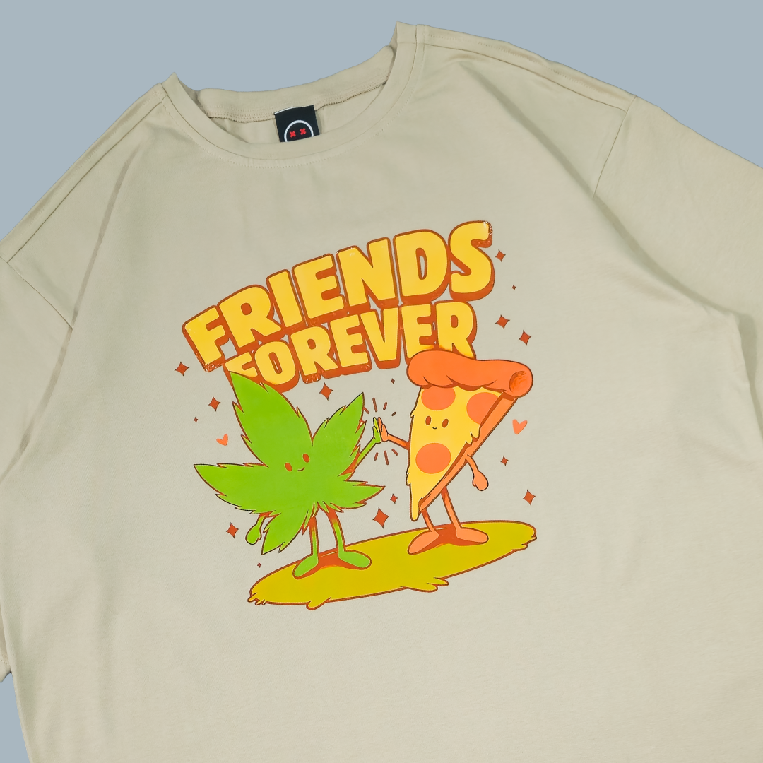Camiseta Oversize - Friends Forever