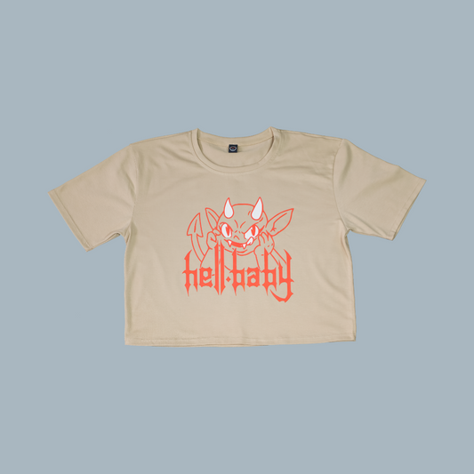 Camiseta Corta - Hell Baby