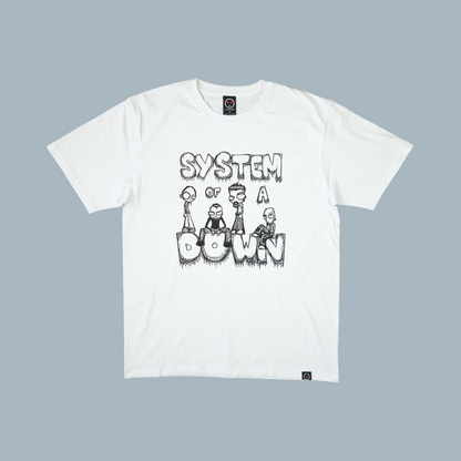 Camiseta Regular - SOAD Cartoon