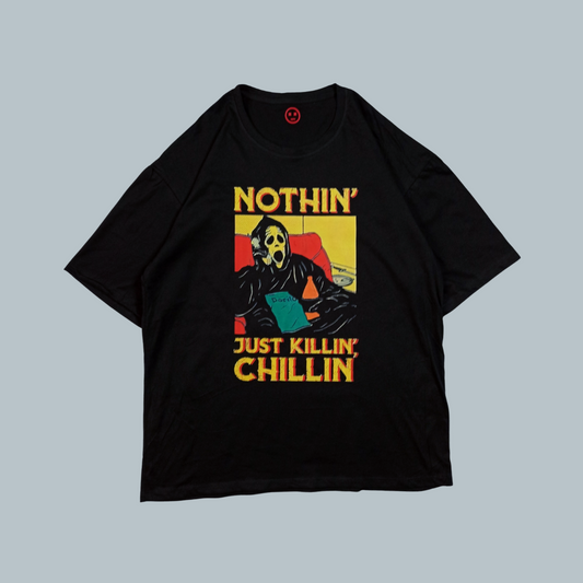 Camiseta Oversize - Just Killin Chillin